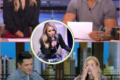 📺 “KELLY RIPA’S VOICE BROKE ON AIR — MARK CONSUELOS STOOD BY HER AS THEY REVEALED THE NEWS NO ONE SAW COMING”