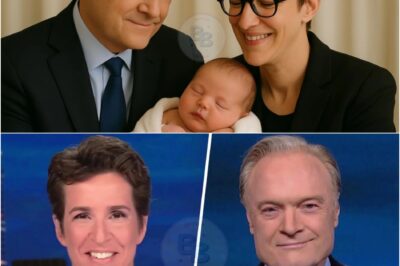 Lawrence O’Donnell’s Surprising Reaction to Rachel Maddow’s Baby: ‘I Thought Rachel Was Fearless—Until I Saw Her Change a Diaper!’ MSNBC’s Toughest Anchor Is Moved to Tears During His First Meeting with Maddow’s Newborn—Why Did He Whisper a Heartfelt Promise About Protecting the Child’s Future?