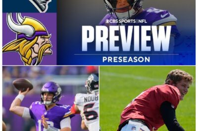 SHOCKING! NFL Preseason Game Preview: Patriots at Vikings—Why J.J. McCarthy Won’t Be Playing & Players You Can’t Miss!