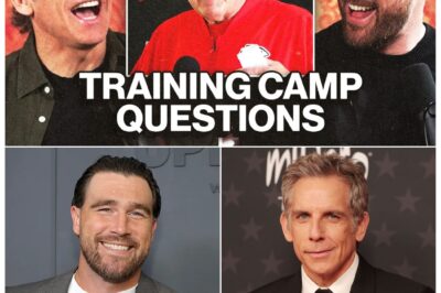 Behind the Scenes at Training Camp: Travis Kelce SH0CKING REVEALS All in Candid Chat with Ben Stiller!