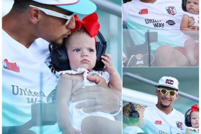“Patrick Mahomes’ Baby Golden STEALS the Show in Chiefs QB’s Arms — Fans Can’t Get Enough!