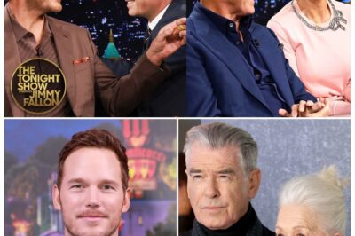 Chris Pratt, Helen Mirren, and Pierce Brosnan Try Jimmy’s Homegrown Tomatoes on *The Tonight Show*—You Won’t Believe Their Reactions!