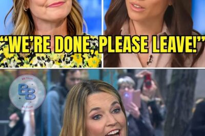 Savannah Guthrie Kicks Meghan Markle Off On Today Show After Heated Argument
