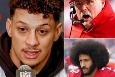 BREAKING: Patrick Mahomes drops a bombshell, boldly warning Team Kansas City Chiefs: “The moment Colin Kaepernick steps onto this team, I’m out—gone for good!” The team’s head coach ” Andy Reid ” immediately fires back with a response…
