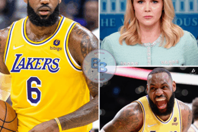 “LeBron James Calls Karoline Leavitt ‘KKK Barbie’—But Her 17 Words SILENCED Him!”