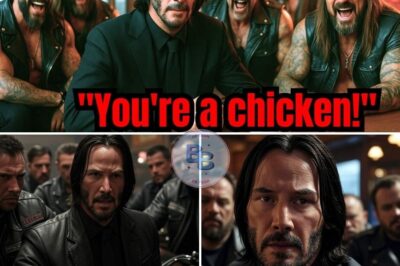 Abusive Bikers Attack Keanu Reeves in a Bar — Then He Said Three Words That Changed Everything