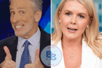“Jon Stewart Shatters Karoline Leavitt’s Confidence with One Brutal Line—The Internet Is Calling It the Smartest Takedown in Political TV!”