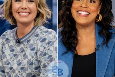 “Heartfelt Support: Dylan Dreyer Stands by Sheinelle Jones Amidst Tragic Loss”