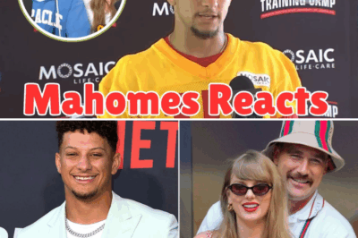 Patrick Mahomes’ SURPRISING RESPONSE to Taylor Swift’s GESTURE after New Heights Debut
