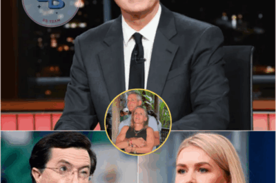 LIVE TV CHAOS: Stephen Colbert’s Viral Showdown with Karoline Leavitt Leaves the Nation Talking!