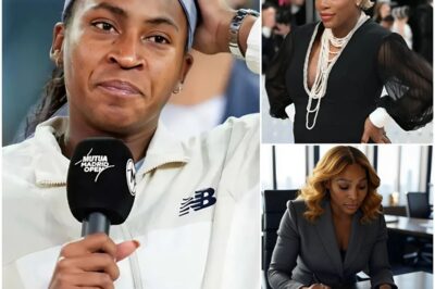 SHOCK: A radical change is coming to the world of tennis. In a moment that left the sports world breathless, tennis legend Serena Williams personally delivered the biggest surprise of her career to Coco Gauff: a $50 million sponsorship deal with Rockstar Energy. The crowd erupted with excitement, and the tennis world may never be the same again.