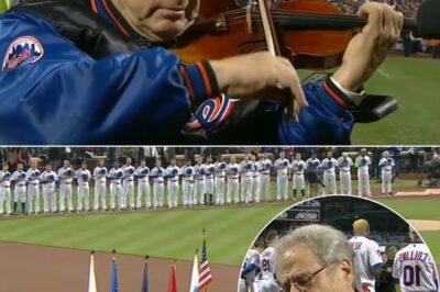 Nobody was ready for this – As Itzhak Perlman took center field at Citi Field to perform the Star-Spangled Banner, fans expected elegance — but what they got was a masterclass in raw, emotional power. Then it happened: he pulled out the double stops. In an instant, the familiar anthem transformed into something spine-tingling, orchestral, and completely electrifying. People gasped. Cell phones dropped. Even the players stood in stunned silence. For many, this wasn’t just a national anthem. It was a reminder of why we listen. Why we feel. Why Perlman is a legend
