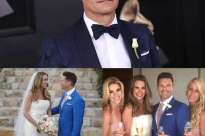 Ryan Seacrest accused of inappropriate behavior by sizzling bridesmaids at his sister’s wedding—caught getting too close to multiple women during the ceremony!