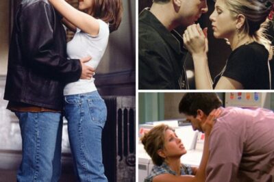 Everyone remembers Ross and Rachel’s first kiss, but did you notice someone else witnessed it… from the most unexpected place?