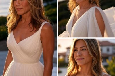 Jennifer Aniston secretly married herself at a private villa in Malibu. A photo accidentally posted by a friend revealed a surprising truth about this strange wedding.