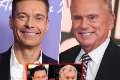 “Wheel of Fortune Chaos: Ryan Seacrest vs. Pat Sajak Ignites Fan War — ‘He’s Ruining the Show!’ Poll Divides America!” As Ryan Seacrest steps into the iconic role of Pat Sajak, the Wheel of Fortune fan community is in an uproar.