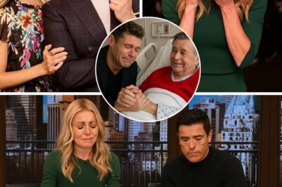 BREAKING: Kelly Ripa Breaks Down on Live After Ryan Seacrest Reveals Father’s Cancer Battle—Emotional On-Air Message Stuns Nation! Studio Shaken as Ripa Stops Show to Speak From the Heart—Then Seacrest Calls In Live During Commercial Break! Backstage Chaos as Private Moment Turns Into National Headline. Fans Say “We’ve Never Seen Kelly Like This.” Has Morning TV Ever Been This Real?