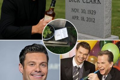What started as a quiet, private visit turned into a viral moment that “stunned millions.” Ryan Seacrest was seen visiting the grave of his mentor, Dick Clark — but it was what he left behind that surprised everyone.