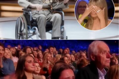 Nearly 100 years old, the veteran sat in a wheelchair, holding a violin in his hand, quietly playing emotional melodies. Each note sounded like a tribute to his fallen comrades in the war, those who sacrificed their lives to protect freedom. His eyes shone with nostalgia and pride, while the audience could not hold back their tears at his life story full of loss. Although the war has long gone, the pain and memories remain forever, but music became a bridge for him to express his thoughts. A sacred moment, reminding us of the value of peace and deep gratitude for those who devoted their youth to the country.