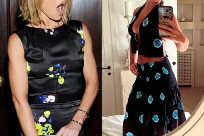 Kelly Ripa’s daughter rolls up a mirror-fitted shirt in her bedroom to show off a newly enhanced body part: “My mom’s going to be furious if she finds out.”