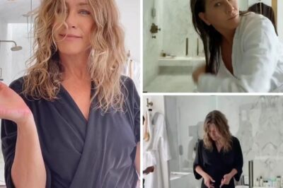 Jennifer Aniston has revealed her bathroom “habit” for the first time. The Friends actress has confirmed that it is this habit that keeps her skin looking youthful.