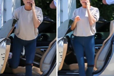 Jennifer Aniston steps out of a special supercar worth nearly $200,000. Revealed to be a “wedding” gift from a special person