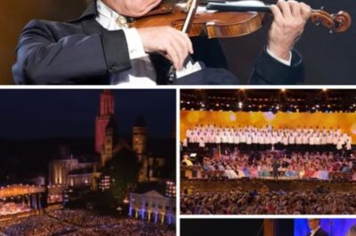Discover the magnificence of music: André rieu’s magnificent “entry march” performance offers a magnificent tribute to musical mastery, combining spectacle, emotion, and elegance in an unforgettable artistry celebration