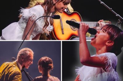 Andrea Bocelli and his daughter, Virginia Bocelli, delivered a breathtaking duet on Strictly Come Dancing, leaving the audience in awe. The legendary tenor and his 12-year-old daughter performed a stunning rendition of Hallelujah, showcasing their deep emotional connection and harmonious vocals. Virginia’s angelic voice blended beautifully with her father’s powerful tenor, creating a magical moment on stage. As they sang under soft golden lights, the crowd watched in admiration, moved by the duo’s heartfelt performance. Fans praised their chemistry and Virginia’s growing talent, predicting a bright future for her in music. This unforgettable duet proved once again why Andrea Bocelli remains one of the world’s most beloved voices—now with his daughter following in his footsteps.