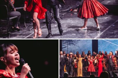 As Andrea Bocelli takes the stage alongside his children, Matteo and Virginia, a hush falls over the audience, followed by an air of pure enchantment. Their voices blend in perfect harmony, creating a breathtaking symphony of love and family. Every note carries deep emotion, bringing smiles, tears, and standing ovations from the captivated crowd. The performance is more than just music—it’s a heartfelt celebration of connection, leaving audiences moved and inspired by the magic of their shared gift.