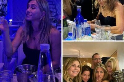 Jennifer Aniston at a close friend’s wedding, revealed she brought a “special friend” to be her dance partner at the party