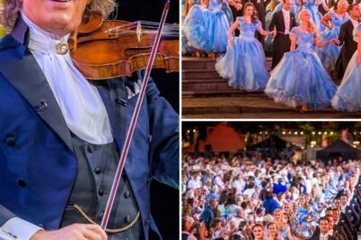 André Rieu and his orchestra, joined by 150 mesmerizing dancers, delivered a breathtaking performance of Lara’s Theme and Light Cavalry! The magical blend of sweeping melodies and dazzling choreography transported the audience to a world of elegance and grandeur. With every note, the stage came alive in a spellbinding spectacle, proving once again why Rieu remains the king of the waltz!