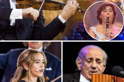“Concert of the Century: André Rieu Creates a Storm as He Unveils Stage with Manoe Konings, Emma Kook and Pan Flute Legend Gheorghe Zamfir – 60,000 Audience Counting Down!” Amsterdam was shaken by the news that André Rieu would transform the Johan Cruyff Arena into a living baroque palace for a concert called “Symphony of Eternity.” Featuring Manoe Konings, 19-year-old violin prodigy Emma Kook, and “Pan Flute King” Gheorghe Zamfir, the event is being hailed as “the concert of dreams.” More than 60,000 tickets are expected to sell out in just a few hours, with fans claiming it will be a moment that will change the history of popular classical music.