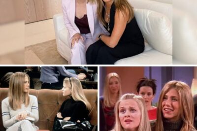 Jennifer Aniston and Reese Witherspoon, who played sisters Rachel and Jill Green in Friends, have driven fans wild by recreating a classic, laugh-out-loud scene from the iconic series.
