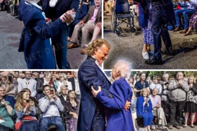 André Rieu’s recent concert took a heartwarming turn when he invited his 105-year-old superfan, Sister Leona, to the stage for a dance. The crowd erupted in applause as the legendary violinist twirled her gently to the music, their smiles radiating pure joy. Despite her age, Sister Leona moved gracefully, clearly enchanted by the moment. The touching dance showcased not only Rieu’s charm but also the power of music to unite generations. Videos of the tender moment quickly went viral, melting hearts around the world. Fans praised the emotional scene as a reminder that age is just a number when it comes to love, music, and joy. André Rieu once again proved why he’s beloved worldwide—not just for his music, but his humanity.