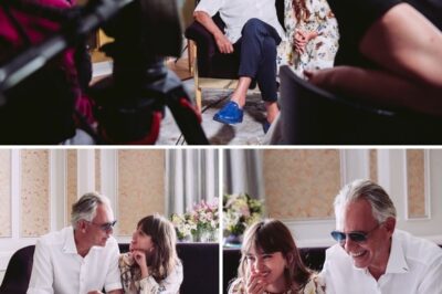 Andrea Bocelli’s daughter, Virginia Bocelli, steps into the spotlight in a heartfelt interview with her legendary father. At just 12 years old, Virginia’s poise and curiosity shine as she asks Andrea about his journey, passion for music, and the magic of opera. Their bond is undeniable, filled with warmth and admiration. As Andrea shares personal stories and advice, fans witness a rare, intimate glimpse into the life of the world-renowned tenor. Virginia’s charm and confidence captivate audiences, proving that talent and charisma run in the family. This unforgettable father-daughter moment is as touching as it is inspiring.