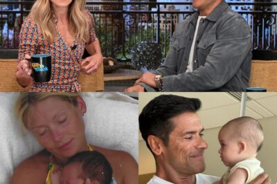 Kelly Ripa and Mark Consuelos excitedly shared about the “newborn” as they revealed the latest family news: “He called Mark in the middle of the night and said we’re about to become grandparents.”