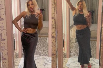 Serena Williams turns up the style in chic brown ensemble in latest mirror selfie, captures Paris Hilton’s attention