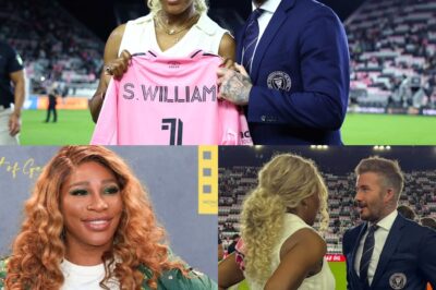 Serena Williams wonders about her and David Beckham’s hands-on-hips pose after bonding at Inter Miami game