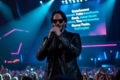 Keanu Reeves Stuns World with Secret Lullaby Performance at Tech Conference—Millions Left in Awe