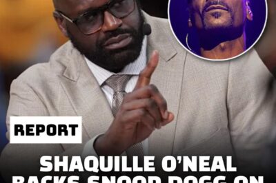 Shaquille O’Neal claims Snoop Dogg is just looking out for kids, and people need to stop criticizing him for that.