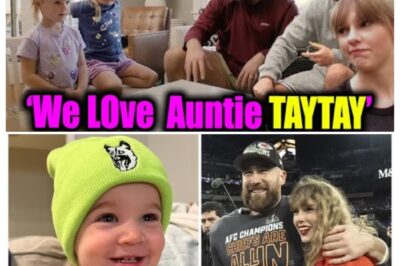 Travis Kelce’s Embarrassing Moment After Nieces Make Adorable Request To Auntie Taylor Swift
