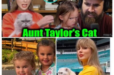 Jason Kelce Stunned When Wyatt Begs For A Cat Like Aunt Taylor Swift’s — Viral Podcast Moment