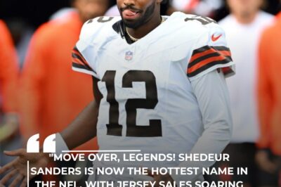 Shedeur Sanders Takes the NFL by Storm: Jersey Sales Soar to Shocking Heights!