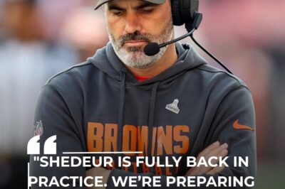 Kevin Stefanski Addresses Concerns and Clarifies Shedeur Sanders’ Full Practice Status Ahead of Upcoming Browns Games