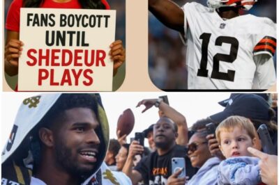 NFL Uprising: Furious Fans Launch Massive Boycott Campaign, Demanding Shedeur Sanders Takes the Field, Shaking Up the League