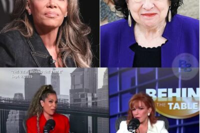 BREAKING: The View Spirals Into Chaos As Co-Host Says She’s “Scared To Death” Following Justice Sotomayor’s Remarks On Trump’s Possible Third Term — Fans Say It Felt Like A Warning For America’s Future.