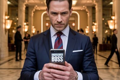 The CEO in Worn Clothes: How a Billionaire’s Undercover Visit Led to a Live-Streamed Corporate Reckoning