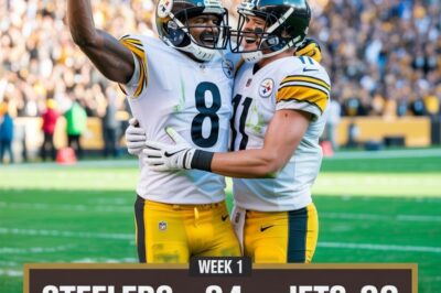 SEASON-OPENING THRILLER: Aaron Rodgers’ Four Touchdowns and Chris Boswell’s 60-Yard Game-Winning Field Goal Push Pittsburgh Steelers Past Opponents in Jaw-Dropping Opening Day Clash — Fans Left Breathless, Analysts Hail Rodgers’ Leadership, and Steelers Kick Off the Season With an Unforgettable Roller Coaster Victory That Sets the Tone for 2025!