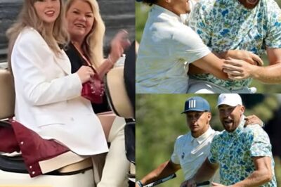 The World Watched as Taylor Swift Was the Picture of Elegance at Lake Tahoe, but It Was Travis Kelce’s Heartfelt Sprint Through a Sea of Stars to His Girlfriend That Left Fans Speechless at the 2025 American Century Championship! Was It Love at First Sight? You Have to See This!