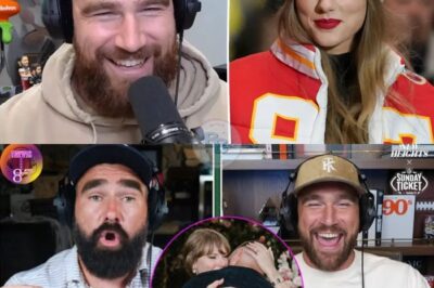 Unbelievable Twist on New Heights: Jason Kelce Stunned, Fans Worldwide in Frenzy as Travis Kelce Accidentally Calls Taylor Swift His ‘WIFE’ for the First Time—Sparks Explosive Marriage Speculations, Emotional Reactions, Secret Wedding Theories, and Uncontrollable Goosebumps in a Moment That Could Change Pop Culture and NFL History Forever!